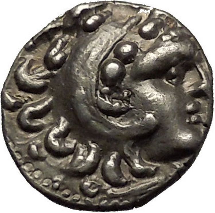 ALEXANDER III the GREAT 290BC Hercules Zeus Ancient Silver Greek Coin i54114