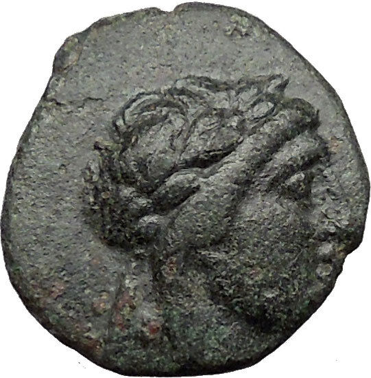 ACHAIOS Rebel Satrap in Asia Minor Seleucid King 120BC Ancient Greek Coin i31781