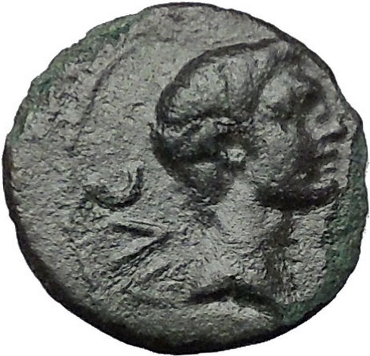 AUGUSTUS 27BC Philippi Macedonia Colonists Founding City Oxen Roman Coin i54440