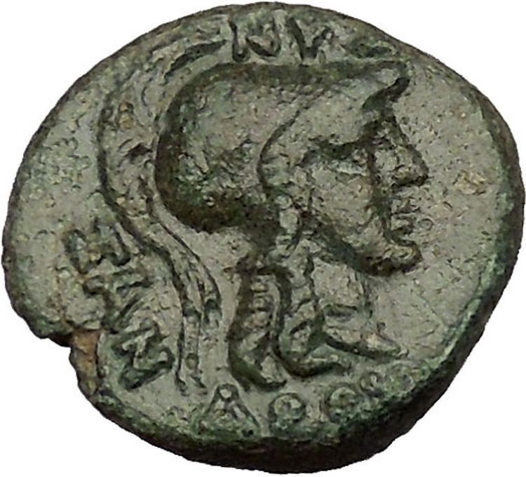 Larissa in Thessaly under Thesssalian League 196BC Ancient Greek Coin i54056