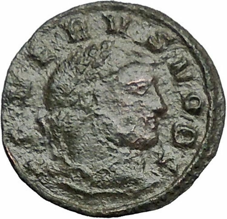 SEVERUS II Roman Caesar 305AD Rare Authentic Ancient Roman Coin GENIUS i54757