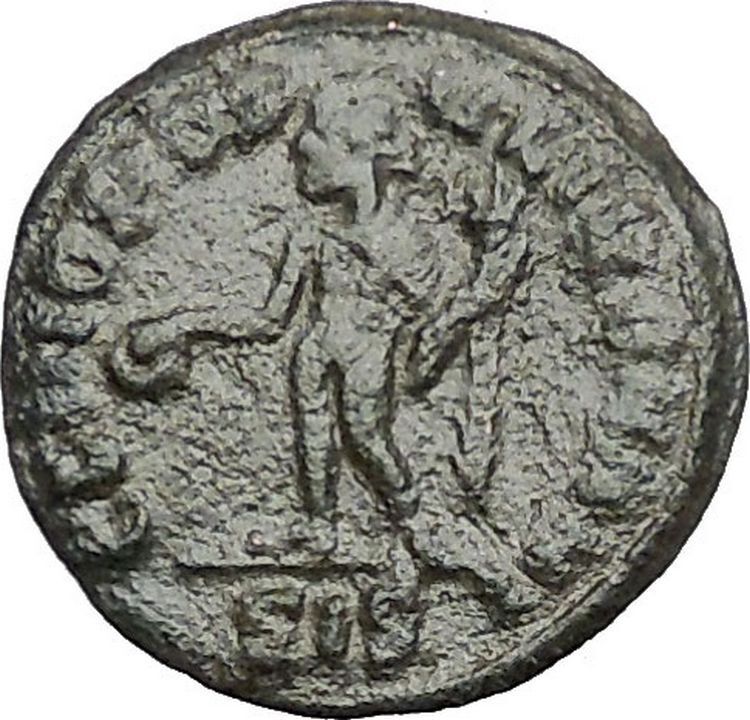 SEVERUS II Roman Caesar 305AD Rare Authentic Ancient Roman Coin GENIUS i54757