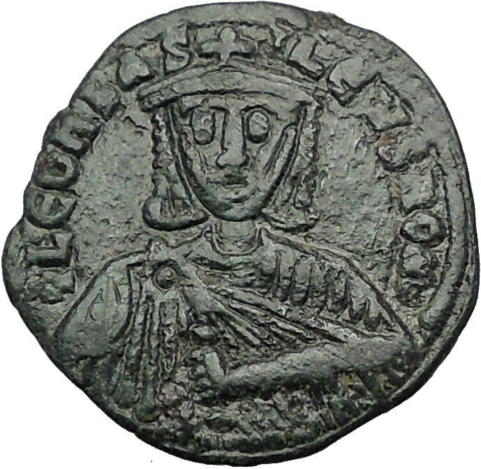 LEO VI the Wise 886AD Constantinople Ancient Medieval Byzantine Coin i55460