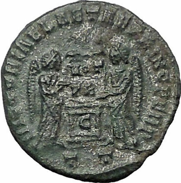 Crispus Constantine the Great son 319AD Ancient Roman Coin Victory Cult i55484