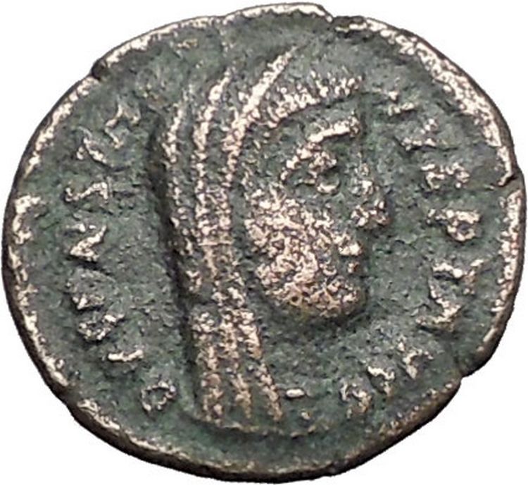 DIVUS Constantine I the Great RARE 342AD Ancient Roman Coin Aequitas i55861