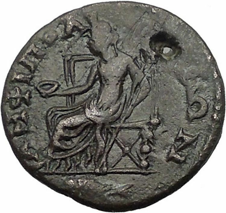 SEVERUS ALEXANDER 222AD Amphipolis Macedonia Tyche Ancient Roman Coin i55628