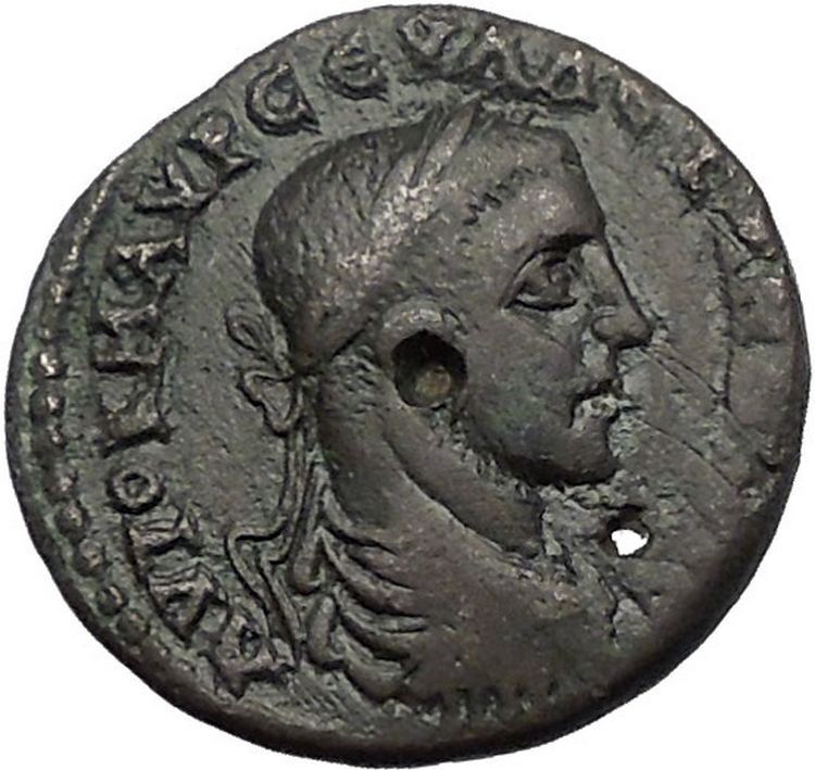 SEVERUS ALEXANDER 222AD Amphipolis Macedonia Tyche Ancient Roman Coin i55628