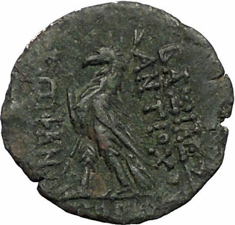 Antiochos VIII (Grypos) Seleukid Kingdom 121BC Ancient Greek Coin Eagle i56500