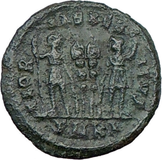 CONSTANTIUS II Constantine the Great son Ancient Roman Coin LEGIONS i21377