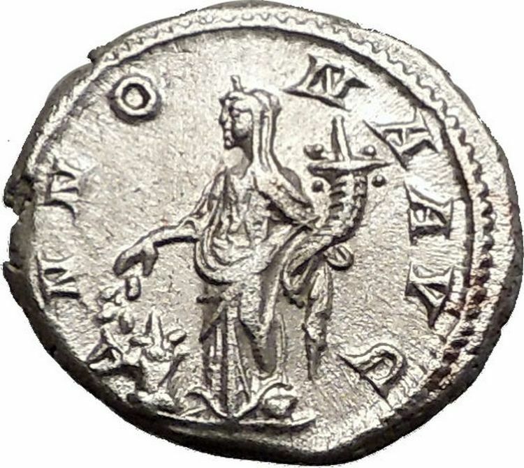 SEVERUS ALEXANDER 226AD Silver Ancient Roman Coin ANNONA Wealth i57327