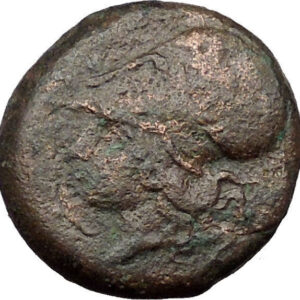 Syracuse in Sicily 344BC Timoleon Ancient Greek Coin Hippocamp Sea horse i31547
