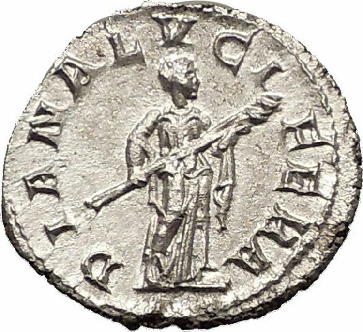 GORDIAN III 240AD Silver Denarius Ancient Roman Coin DIANA HOPE Symbol i57335