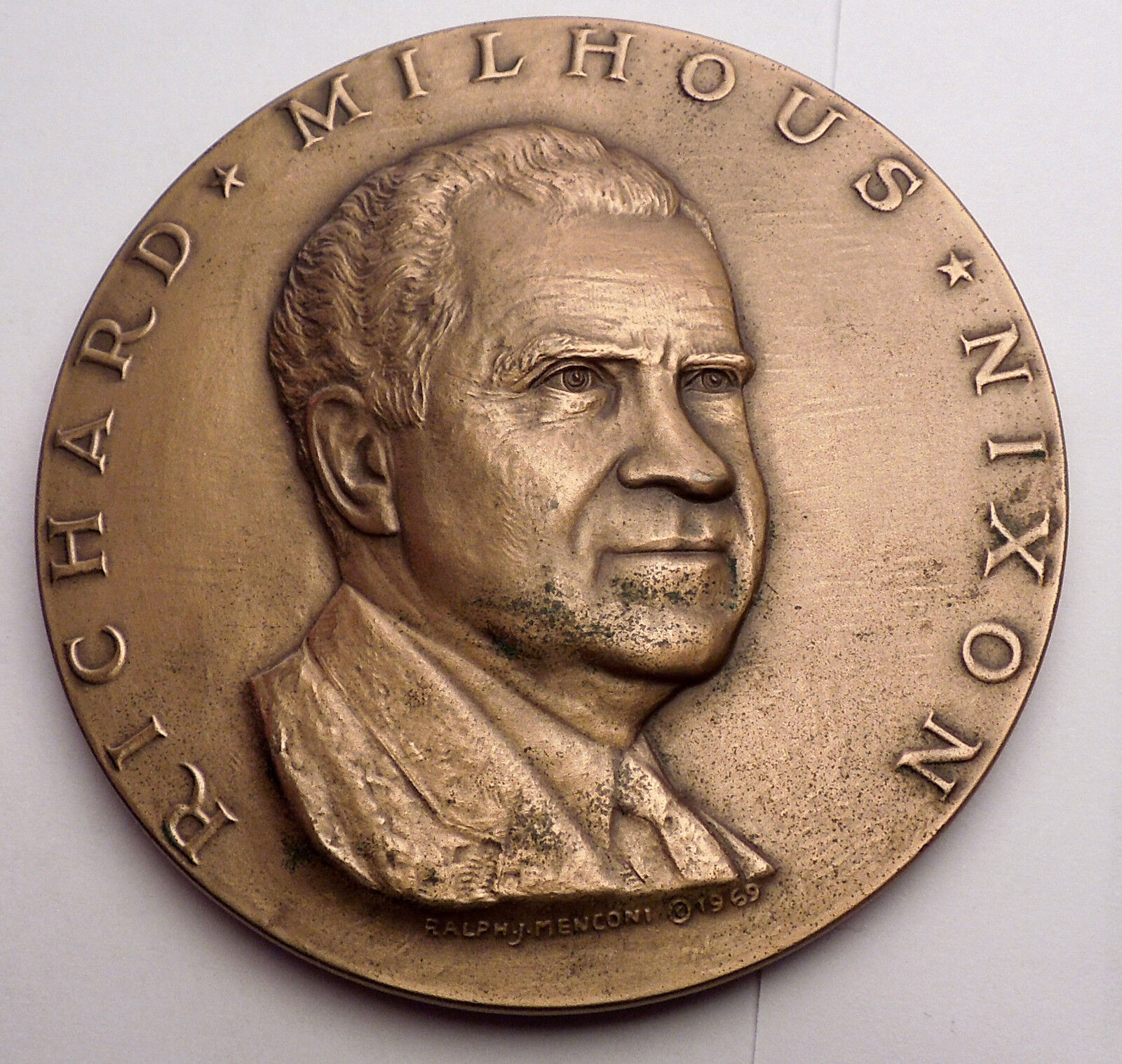 US President of United States RICHARD MILHOUS NIXON Inauguration Medal i57044