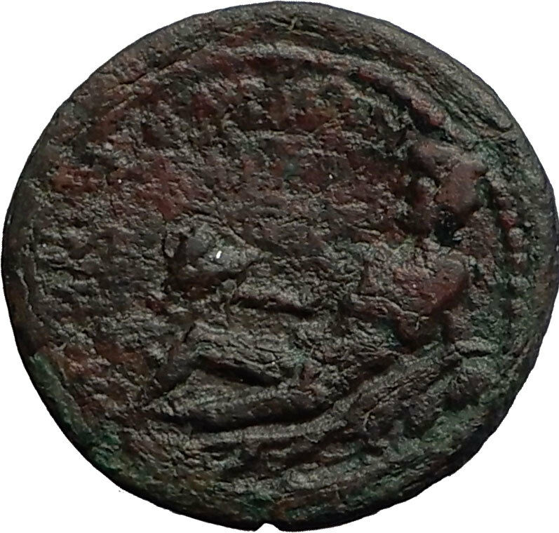 IRENOPOLIS in CILICIA - Marcus Aurelius Time Greek Coin - KRONOS HERCULES i58457