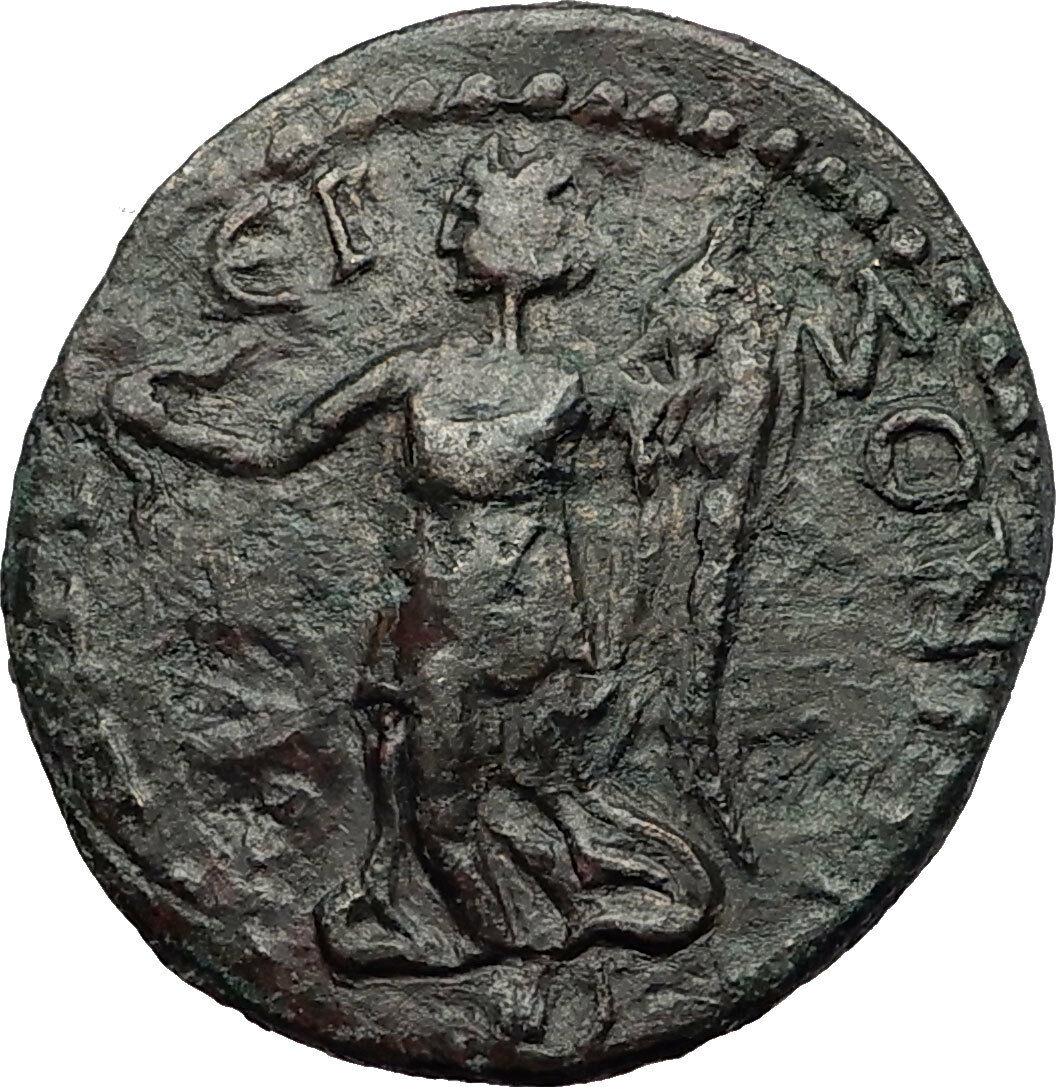 TERMESSOS MAJOR in PISIDIA 2-3CenAD Zeus Nike Rare Ancient Greek Coin i58672