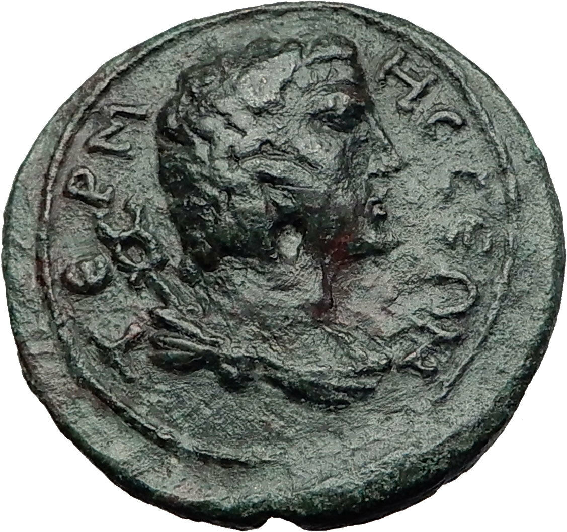 TERMESSOS MAJOR in PISIDIA 2-3CenAD HERMES ATHENA Ancient Greek Coin i58320