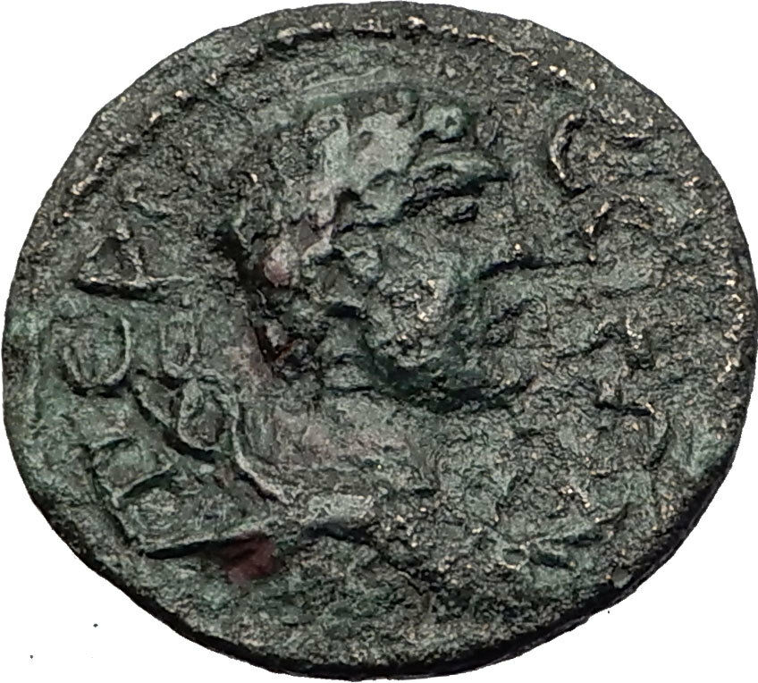 TERMESSOS MAJOR in PISIDIA 2-3CenAD HERMES & ASCLEPIUS Ancient Greek Coin i58372