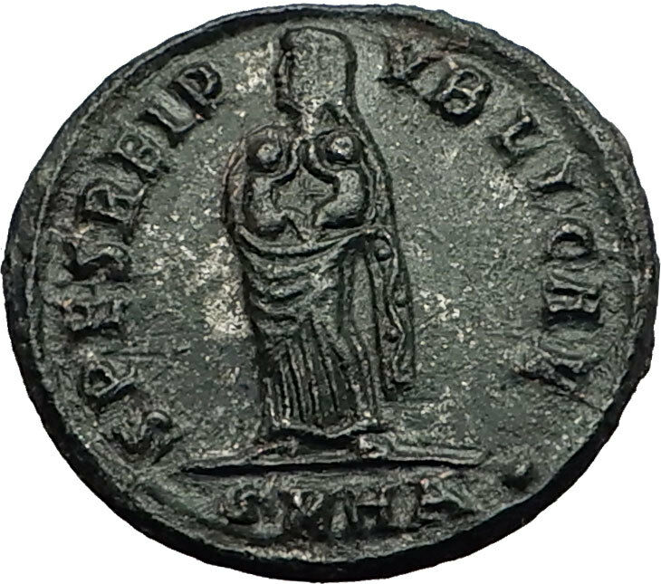 FAUSTA wife of Constantine I the Great 325AD Authentic Ancient Roman Coin i59180