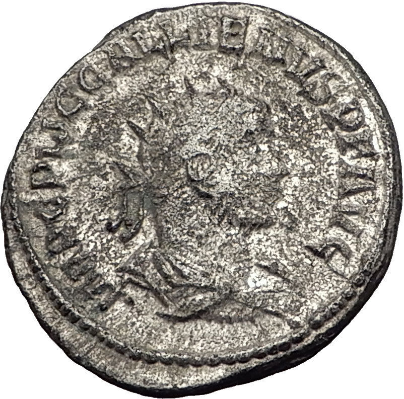 Gallienus 253AD Authentic Genuine Unlisted Silver Ancient Roman Coin i58990