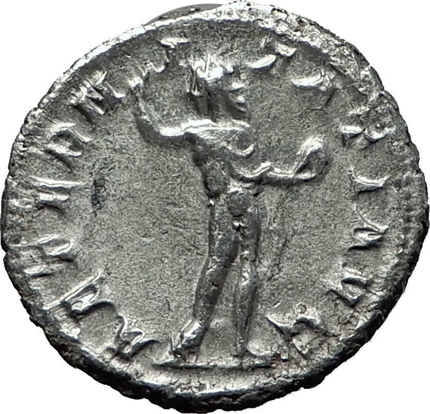 GORDIAN III 240AD Rome Authentic Genuine Ancient Silver Roman Coin SOL i60143