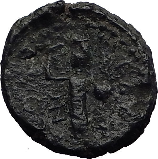 ANTONINUS PIUS 156AD Ascalon Judaea Phanebal Authentic Ancient Roman Coin i60601