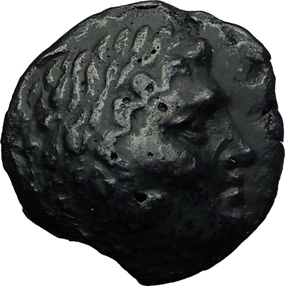 BOSPORUS King Leukon II 240BC Rare R1 Genuine Ancient Greek Coin Hercules i60700