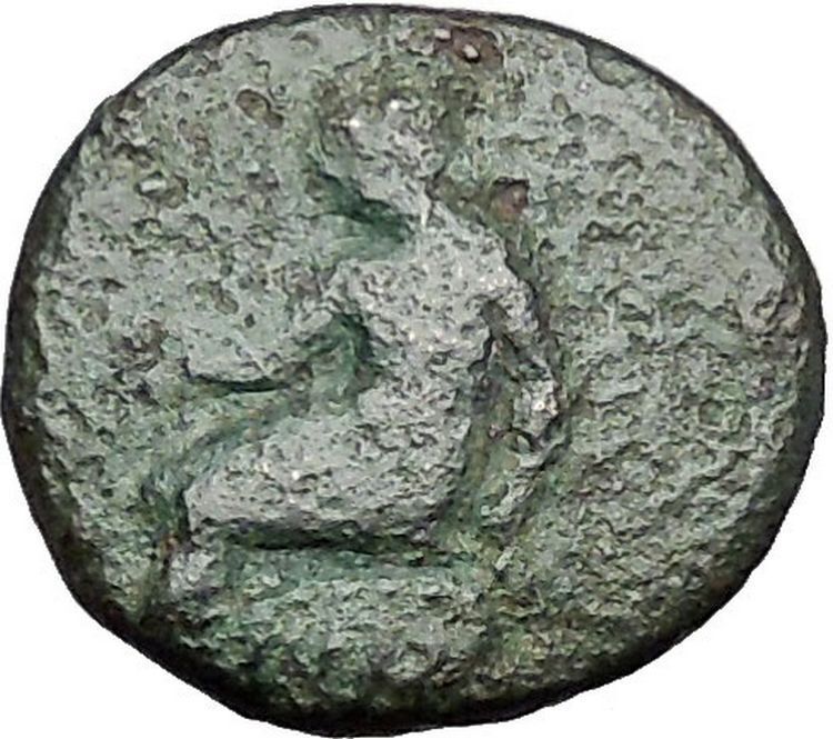 APOLLONIA PONTIKA Black Sea Area Thrace 3-2CenBC Apollo Anchor Greek Coin i55382