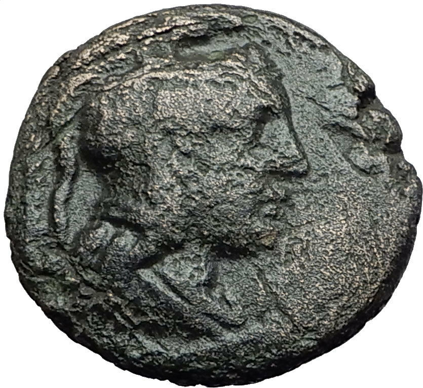 PELLA in MACEDONIA 187BC Athena Nike Chariot Authentic Ancient Greek Coin i59685