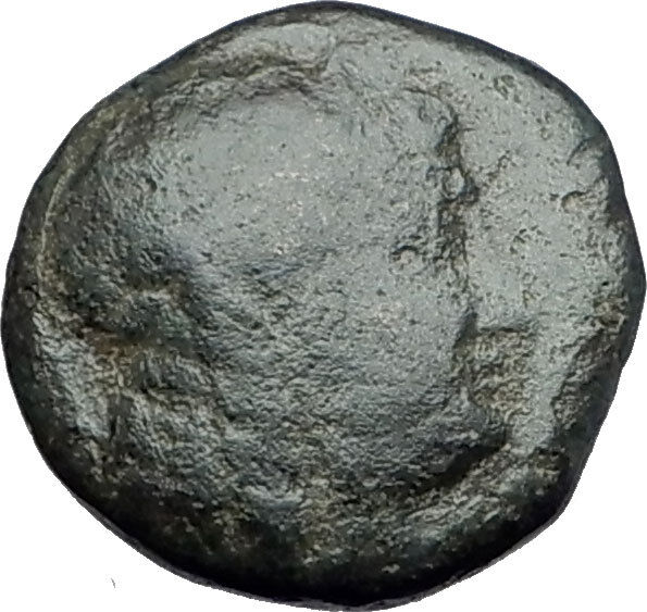 ANTIOCHOS III Megas 222BC RARE R1 Ancient Greek SELEUKID King Coin APOLLO i62197