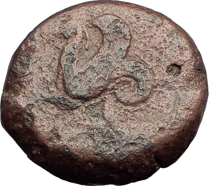 Syracuse Sicily 375BC Tyrant Dionysios Greek Coin ATHENA HIPPOCAMP Horse i62514