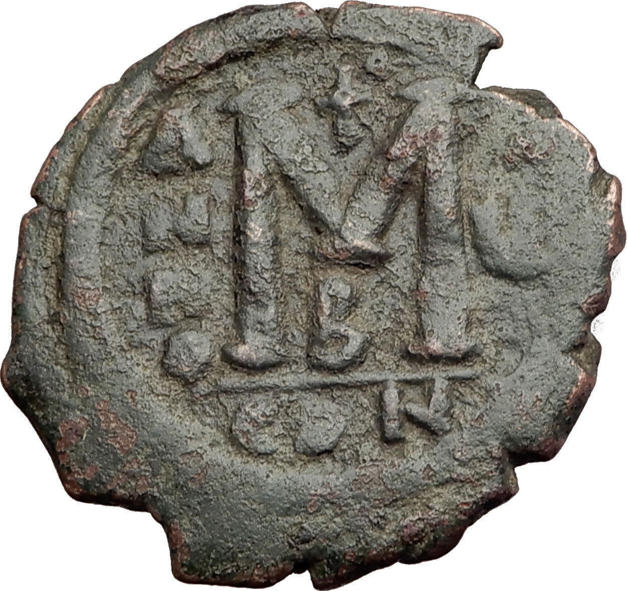 JUSTIN II & SOPHIA 565AD Constantinople Follis Ancient Byzantine Coin i62564