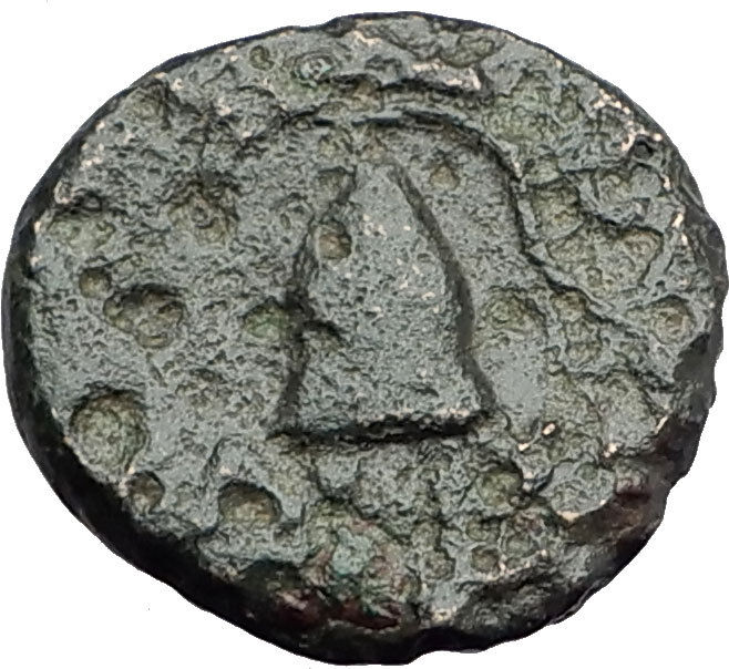 DEMETRIOS I Poliorketes MACEDONIA King Shield Helmet Ancient Greek Coin i62796