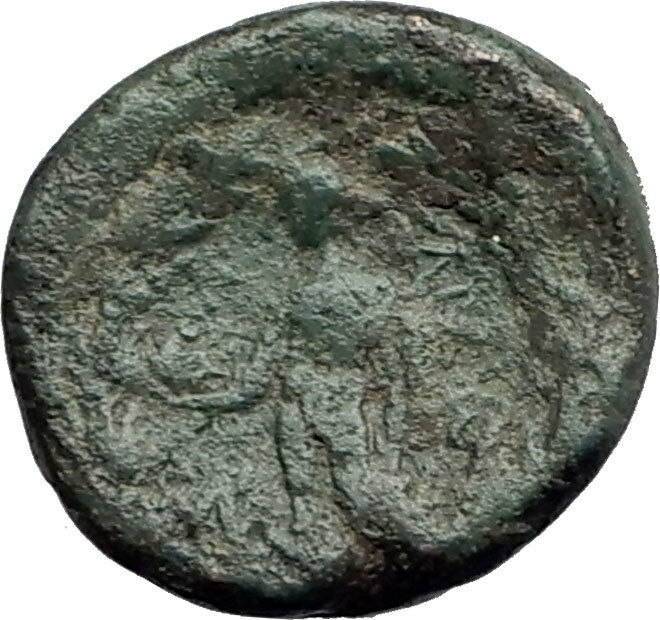 SARDES Lydia Genuine 133BC Authentic Ancient Greek Coin HERCULES & APOLLO i62672