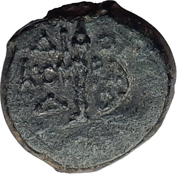 DIOSKOURIAS in KOLCHIS 105BC Mithradates VI Time Greek Coin GEMINI Hats i63212