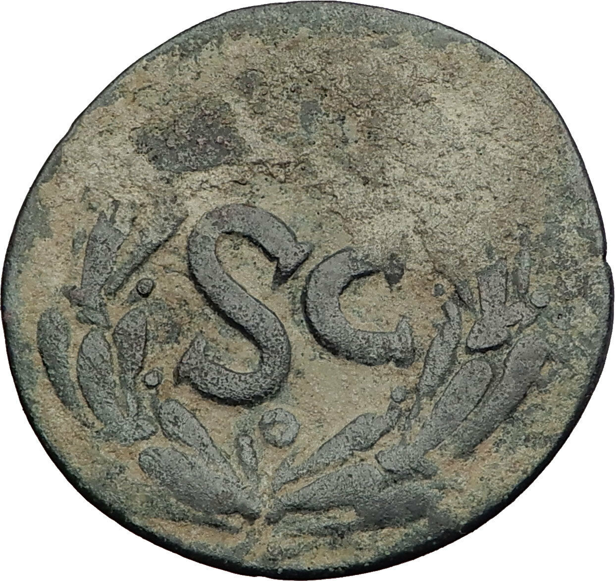 DOMITIAN 81AD Original Authentic Ancient Roman Coin Large SC of Antioch i64027