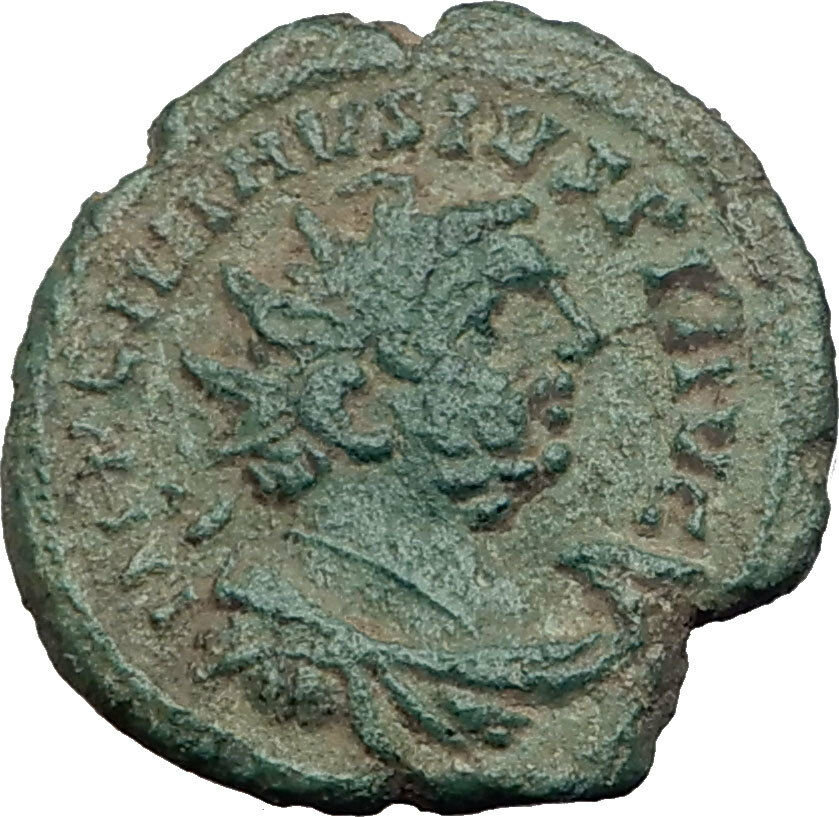 CARAUSIUS 287AD Londinium LONDON Mint Authentic Ancient Roman Coin PAX i64016