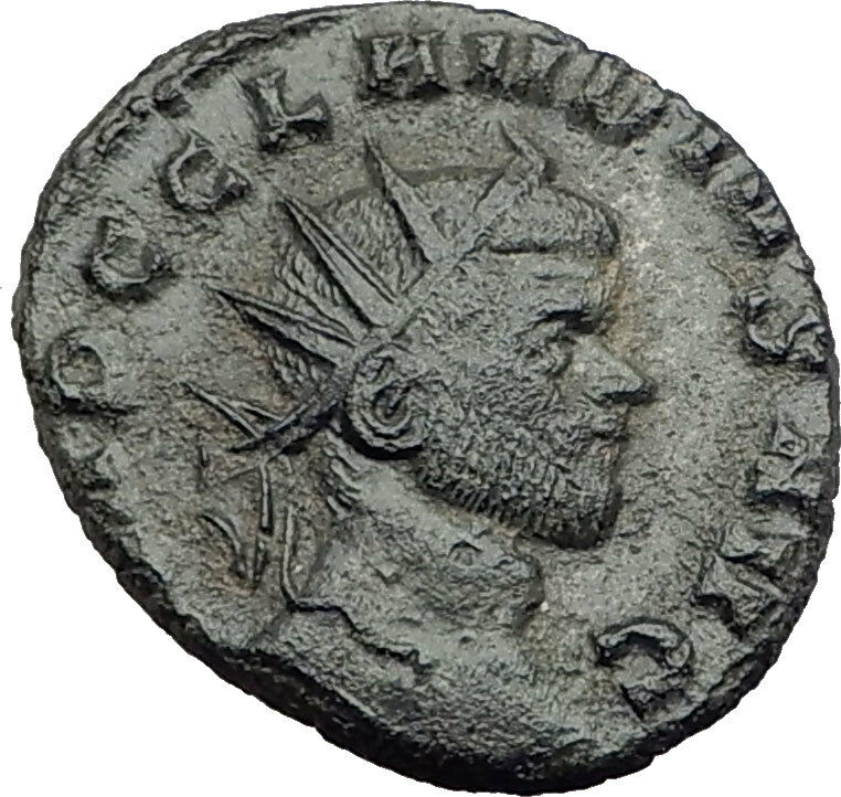 CLAUDIUS II Gothicus 268AD Rome Authentic Ancient Roman Coin Aequitas i63607