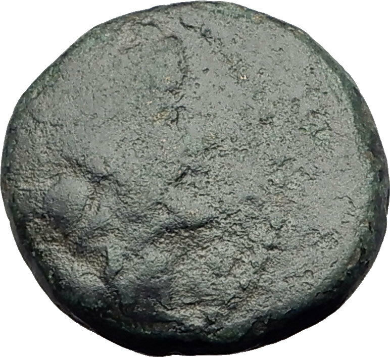 AMPHIPOLIS MACEDONIA 1CenBC RARE R1 Authentic Ancient Greek Coin DIONYSUS i63652