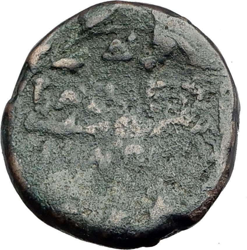 PHILIP V or VI ANDRISKOS 200BC RARE R2 Ancient Greek Coin HERCULES HARPA i63670