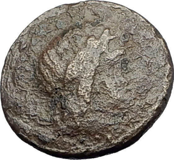 Kolophon Colophon IONIA 360BC Authentic Ancient Greek Coin APOLLO & HORSE i63153