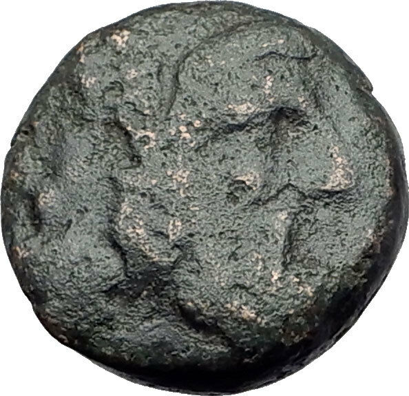 Thessalonica in Macedonia under Romans Ancient Greek Coin JANUS CENTAURS i63654