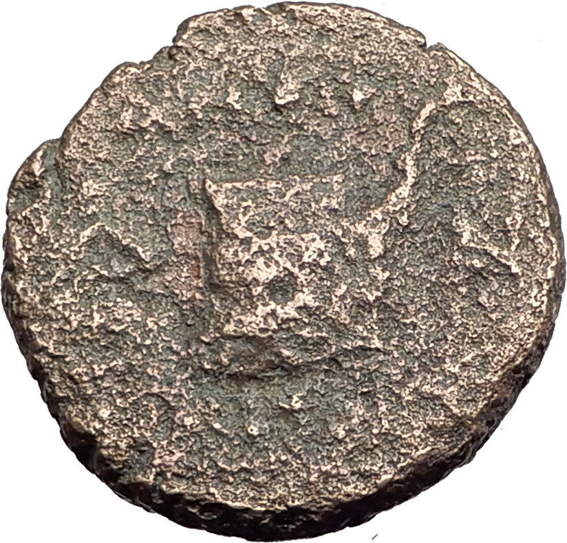 AMPHIPOLIS in MACEDONIA 95BC RARE R1 Ancient Greek Coin JUPITER GALLEY i63769