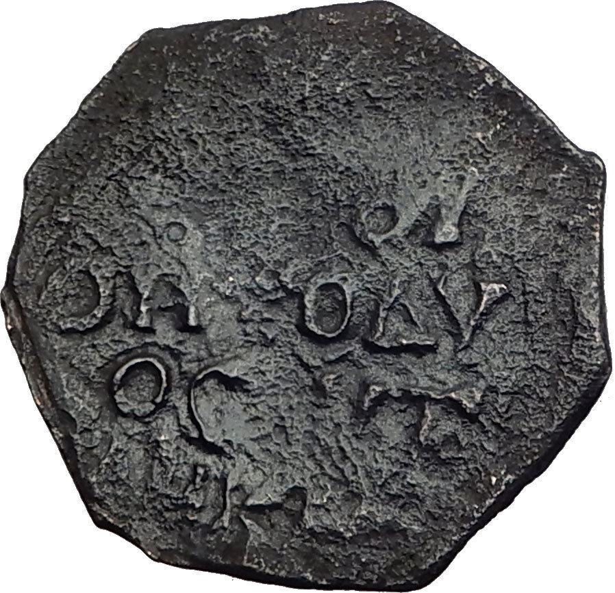 CRUSADERS of Antioch Tancred Ancient 1101AD Byzantine Time Coin St Peter i64753