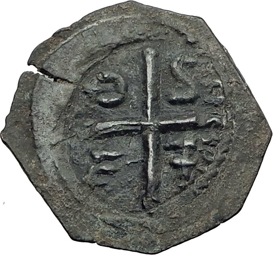 CRUSADERS of Antioch Tancred Ancient 1101AD Byzantine Time Coin St Peter i64468