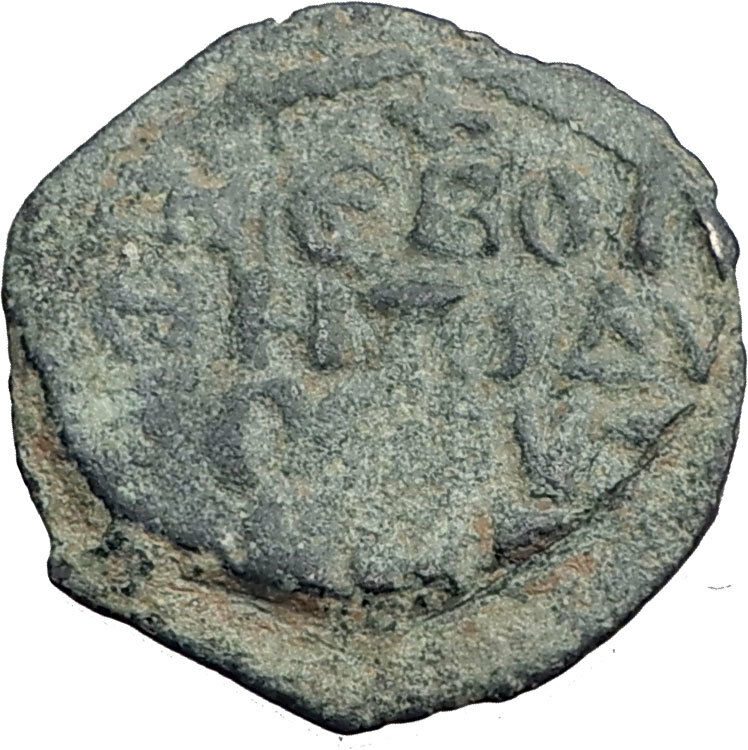 CRUSADERS of Antioch Tancred Ancient 1101AD Byzantine Time Coin St Peter i64768