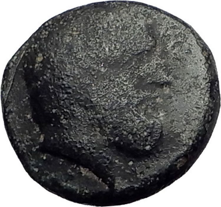 KIERION in THESSALY 400BC Authentic Ancient Greek Coin ZEUS & NYMPH ARNE i65051