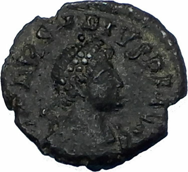 ARCADIUS 383AD Authentic Genuine Ancient Roman Coin VICTORY w trophy i65760