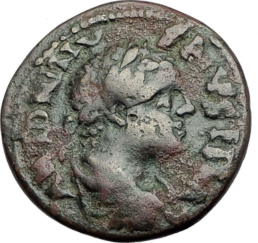 ELAGABALUS 218AD Parion Parium Mysia Authentic Ancient Roman Coin Genius i65181