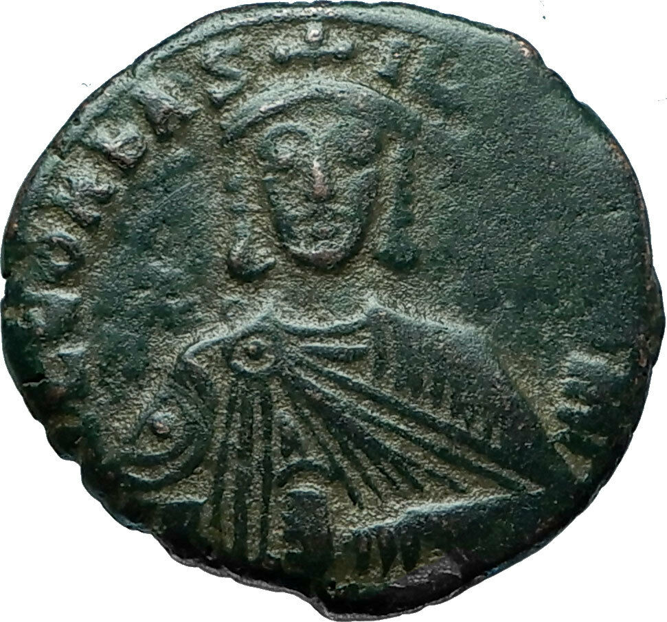 LEO VI the WISE 886AD Constantinople Follis Medieval Byzantine Coin i66052