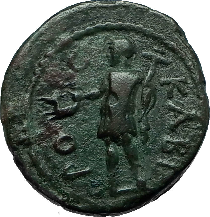 THESSALONICA in MACEDONIA Pseudo-Autonomous Ancient Greek Coin w KABEIROS i66297